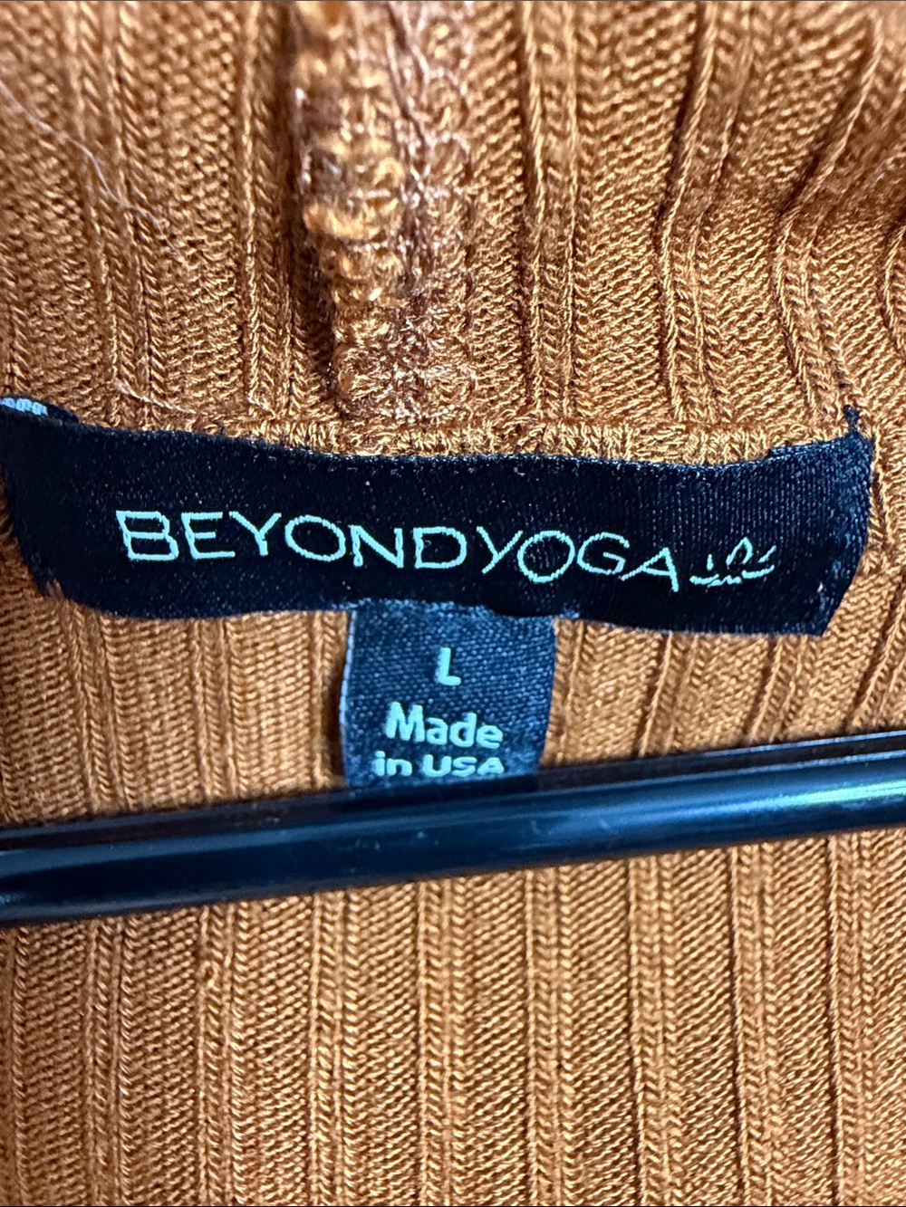 Beyond Yoga So Chic Cropped Hoodie in Rust Women’s Large - Picture 4 of 7